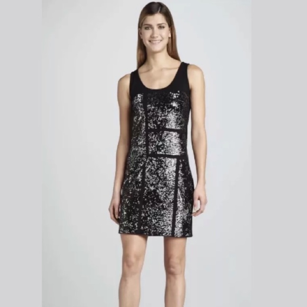 New Cluny sequin sheath dress NWT size 14